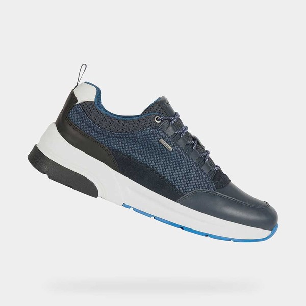 Geox Amphibiox Navy Blue Mens Sneakers SS20.0KI579